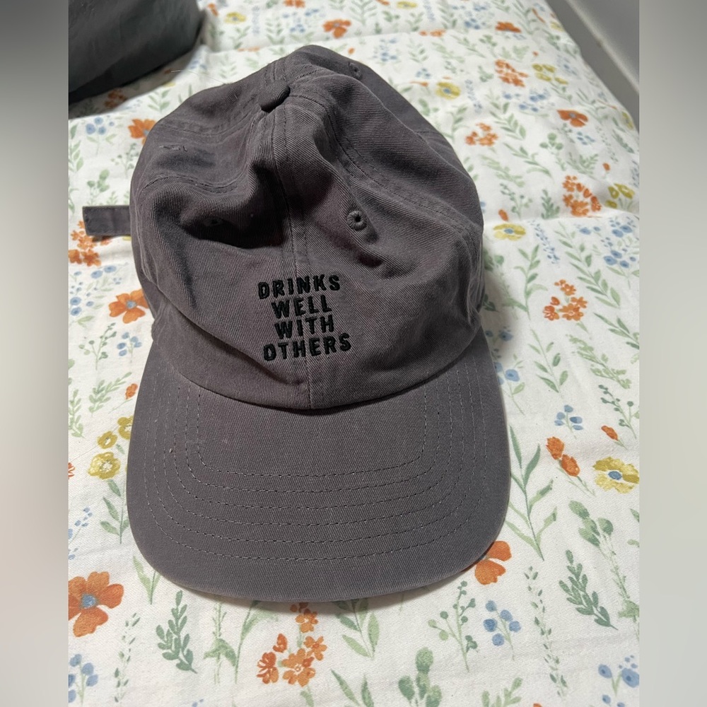 Drinks Well With Others Baseball Cap